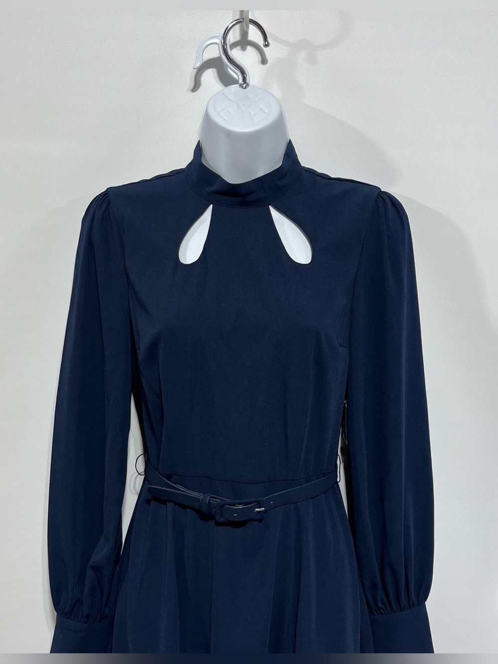 ModCloth Enjoy Every Moment Dress In Navy Blue Size 0 NWT - Picture 3 of 8